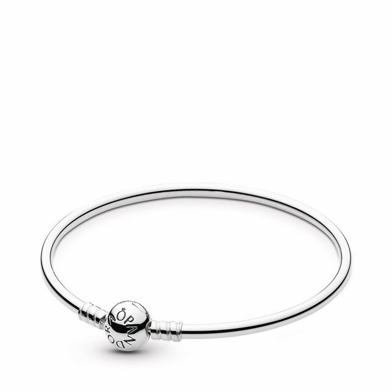 Pandora Moments Bangle Bracelet Ireland - Sterling Silver - 241095HKE